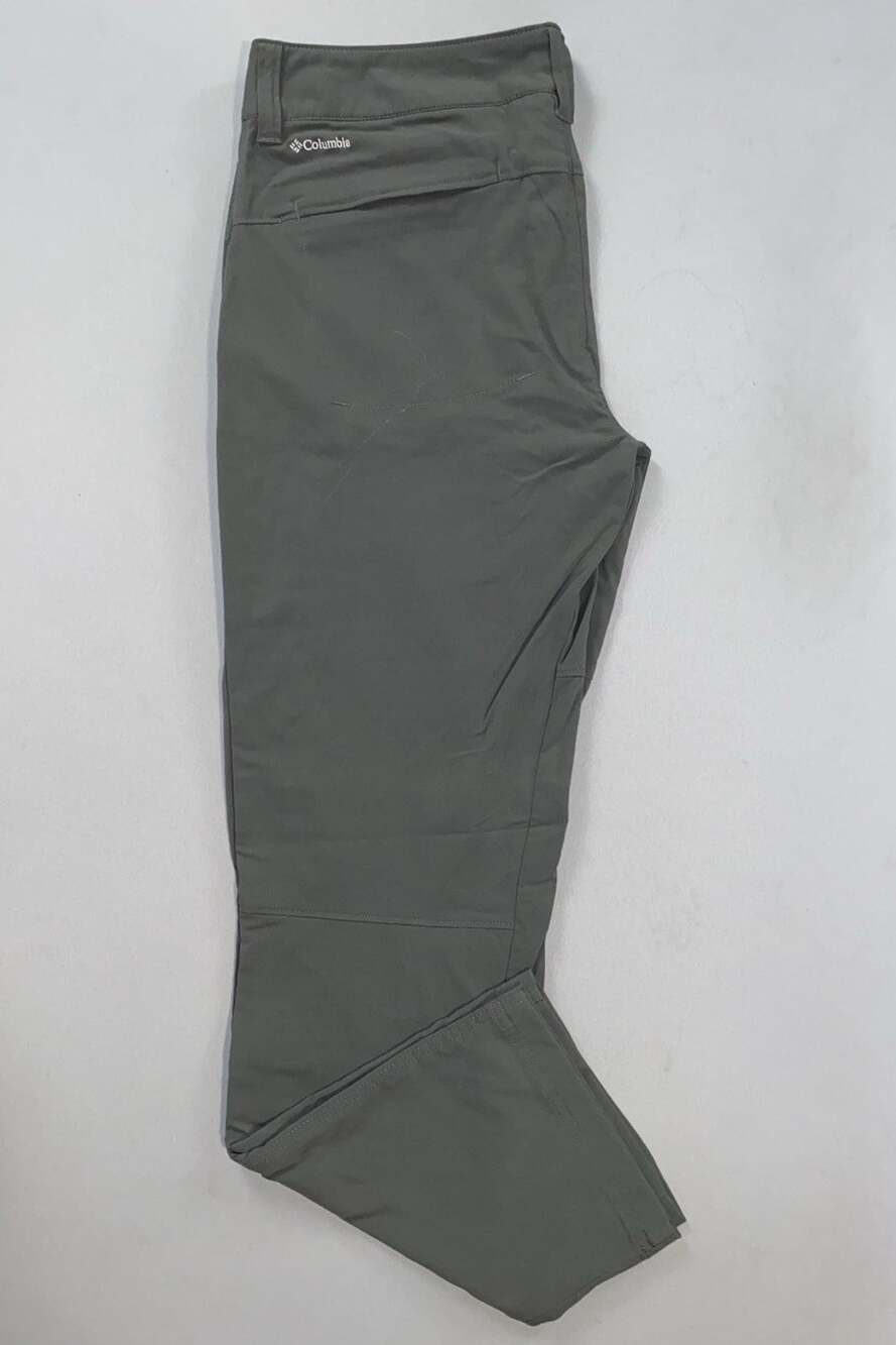 Columbia 1579861 Women's Saturday Trail Stretch Hiking Pants. Gray, 10 Short EUC